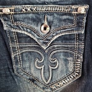 Rock Revival 28 or size 8 Capri jeans